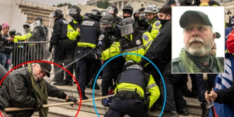 73-Year-Old Man Who Attacked Capitol Cops On January 6 Was Given A Sentence