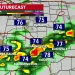 Storms early Sunday leads break from higher heat and humidity levels
