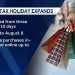 10-Day Ohio Sales Tax Holiday: $500 Or Less On Tax-Free Purchases From July 30 To August 8