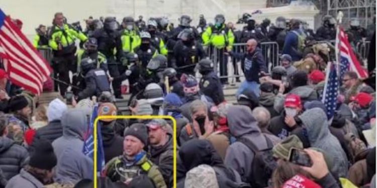 Arkansas man arrested by FBI for his involvement in Jan. 6 Capitol riot; seen deploying fire extinguisher at police