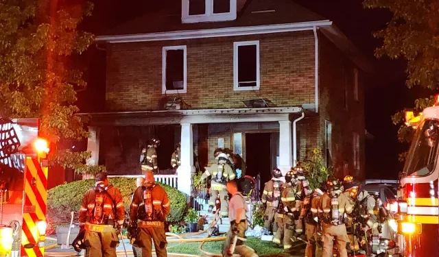 Early morning Wells St. house fire causes heavy damage