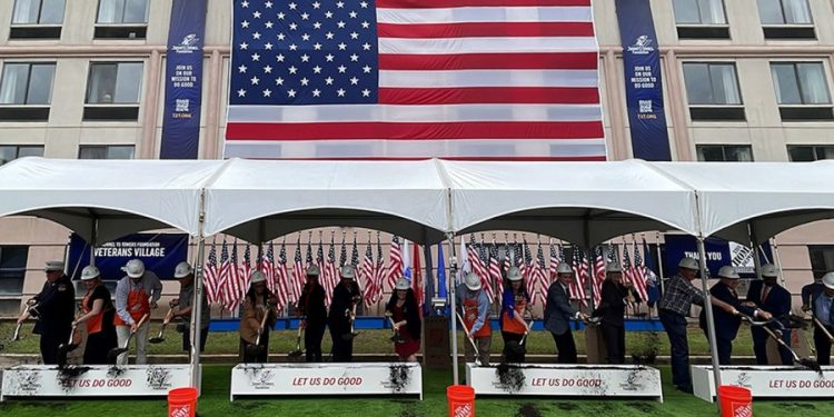 Home Depot Foundation commits $9 million for veteran housing
