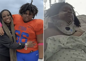 Mom says her son may never walk again and is praying for miracle after the child was left paraIyzed ‘while trying to avoid being bitten by an insect’