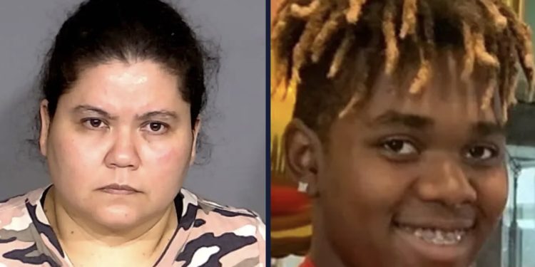‘He was already dead’: Mother allegedly flees fatal hit and run in car covered in brain matter because ‘I have take my kids to school’