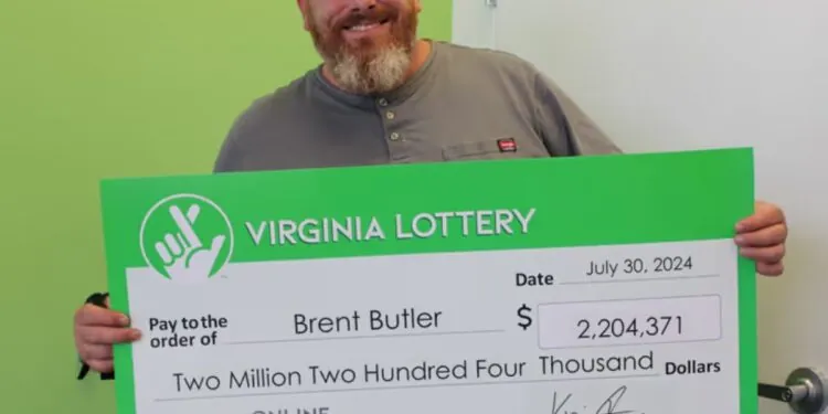 A Home Contractor In Virginia Claims A $2.2 Million Lottery Jackpot After A Run Of Bad Luck