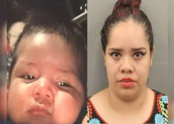 Mother returned to the car only to find her 2-month-old son foaming at the mouth after she went to a mental health clinic and left the boy strapped in a the hot vehicle for hours; arrested