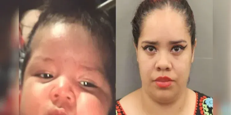 Mother returned to the car only to find her 2-month-old son foaming at the mouth after she went to a mental health clinic and left the boy strapped in a the hot vehicle for hours; arrested