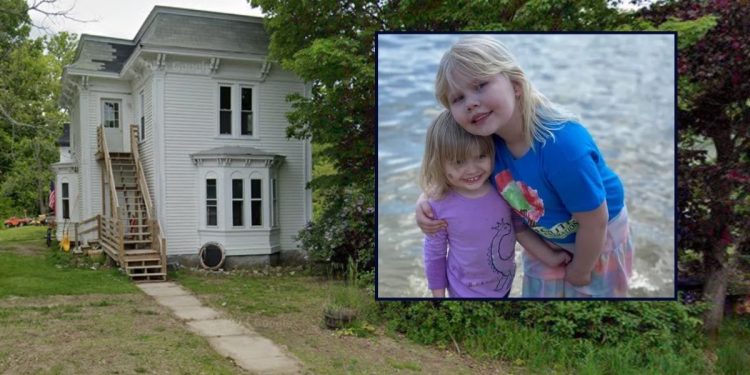 ‘Those little blonde heads jumping up and down on that trampoline’: 6-year-old girl and 11-year-old sister slain by mother in wholly unexpected double murder-suicide