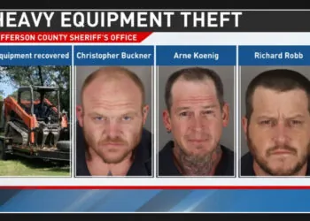Arrests made and stolen heavy equipment recovered following theft incident