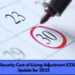 Social Security Cost-of-Living Adjustment (COLA) Update for 2025