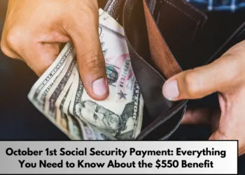 October 1st Social Security Payment Everything You Need to Know About the $550 Benefit