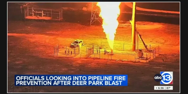 Police identify body of driver killed in Deer Park pipeline fire as 51-year-old Lexus SUV driver