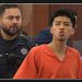 Teenager accused of murder sends air kisses in court