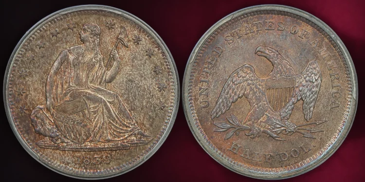 1839 Liberty Seated Dolla