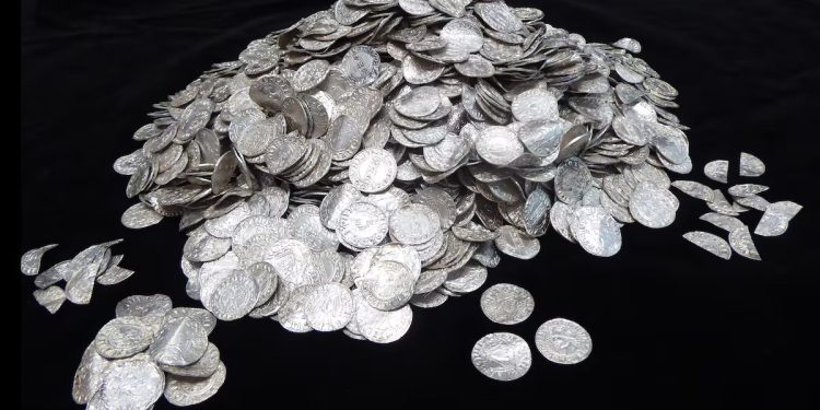 950-year-old coins unearthed by treasure hunters are U.K.’s highest-value find