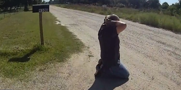 Bodycam; Man surrenders after allegedly shooting 2 neighbors for clearing their land of brush and trees