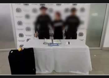 British person caught with two kilograms of cocaine concealed under a hat at Colombian airport