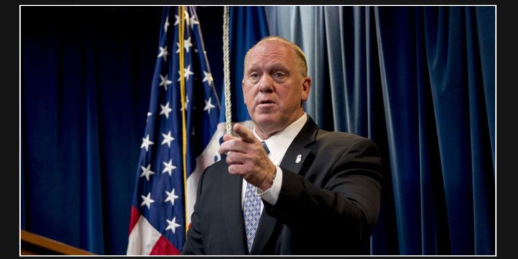 Newsweek: Tom Homan Urges Migrants to Leave on Their Own: 'We are Aware of Your Identities'