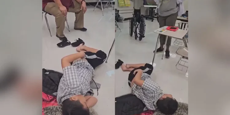 Nonverbal child left lying on school floor for 2 hours after shattering his femur, family says