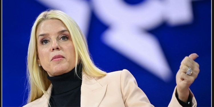 "Pam Bondi promises to hold DOJ 'Deep State' accountable with prosecutions"