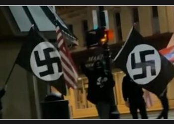 Protesters with Swastika Flags and Pro-Nazi Chants Target 'Diary of Anne Frank' Play in America
