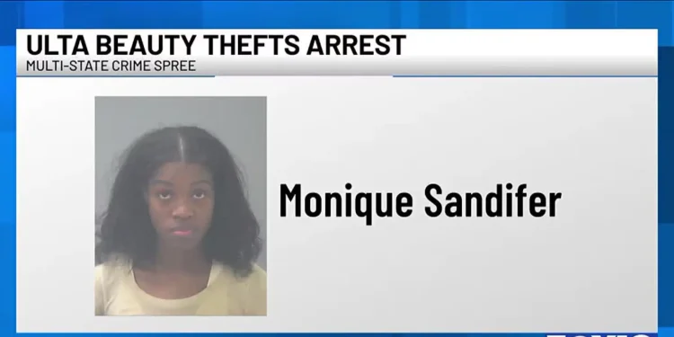 Santa Rosa County Authorities Arrest Woman for Alleged Multi-State Shoplifting Scheme