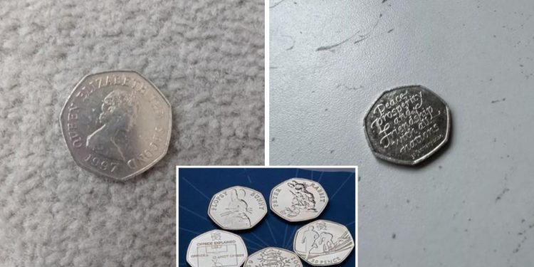 eBay; County Durham residents selling 50p coin for £15,000