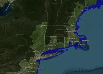 Alarming US map shows coastal cities that might be underwater by 2025