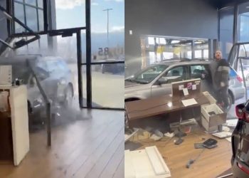 Angry Utah Man Drives His Newly-Purchased Car Through A Dealership After Being Denied A Refund