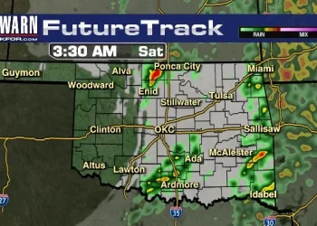 Cloudy, drizzly Friday on the way