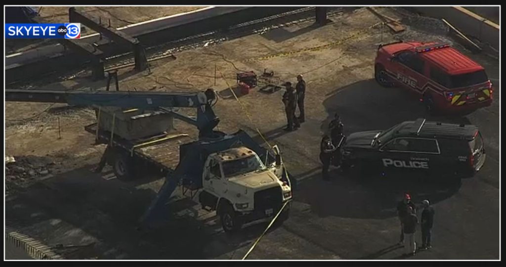 Deadly Accident Occurs as Equipment Collapses on Construction Site along I-45