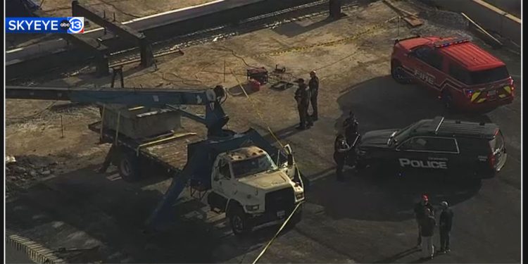 Deadly Accident Occurs as Equipment Collapses on Construction Site along I-45