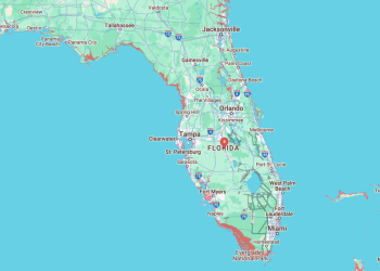 Florida Map Reveals Cities That Could Be Underwater in 2050