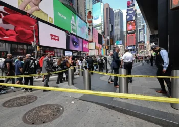 Migrant boy, 13, and masked buddies stab man with brass knuckles in Times Square beatdown — all because he wouldn’t take their photo