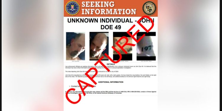 Texas man arrested by FBI in child exploitation investigation