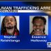 Two Texans arrested for human trafficking following 911 call from Columbus hotel