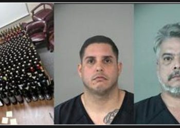 Two Texas individuals apprehended for stealing approximately 500 wine bottles from HEB