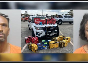 Two individuals arrested by League City police on theft and drug charges