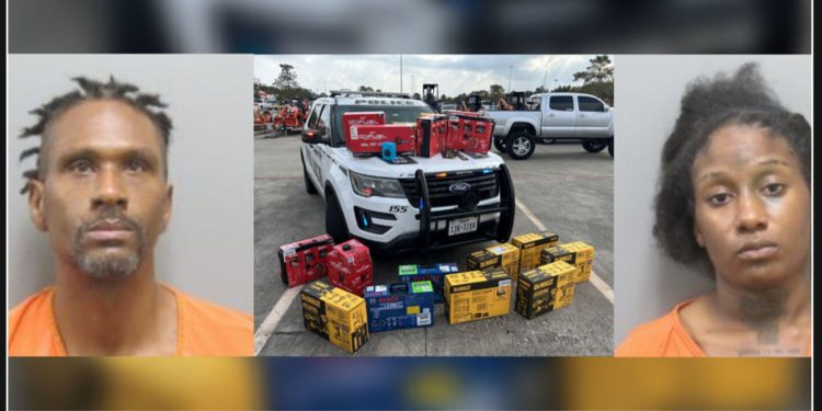 Two individuals arrested by League City police on theft and drug charges