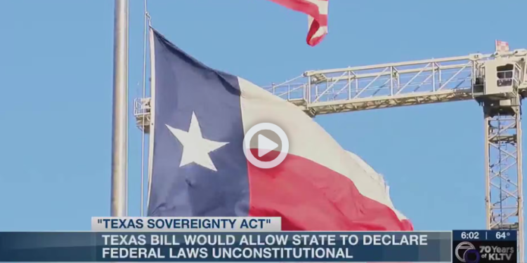 Texas Sovereignty Act Proposes State Authority to Nullify Federal Actions