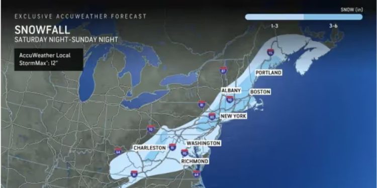 First Snowfall Predictions For New Winter Storm: Up To Half-Foot In These Spots