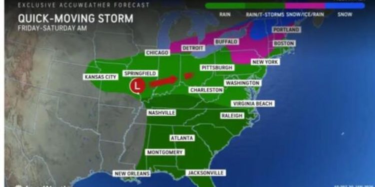 Winter Storm Warning: Snow, Ice & Rain Set to Slam the Northeast