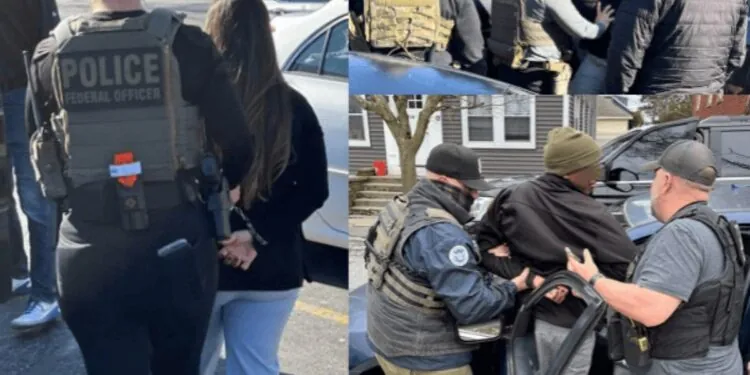 Massive ICE Operation Captures 370 Illegal immigrants In Massachusetts: Targeting Gangs And Criminals