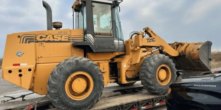 NY Man Arrested for Allegedly Stealing $60,000 Wheel Loader