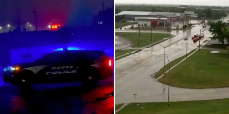 2 People Died As Severe Storms, Flash Floods And Tornadoes Swept Across Oklahoma And Texas