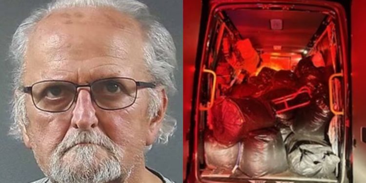 69-year-old Man Facing Drug Charge After Deputies Find His Van Loaded With 800 Pounds Of Marijuana