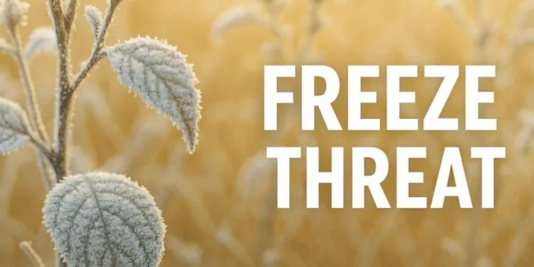 Multi-state Freeze Threat: Arkansas, Missouri, Oklahoma, Kansas And Texas Prepare For Crop-killing Cold By 9 A.M. Monday