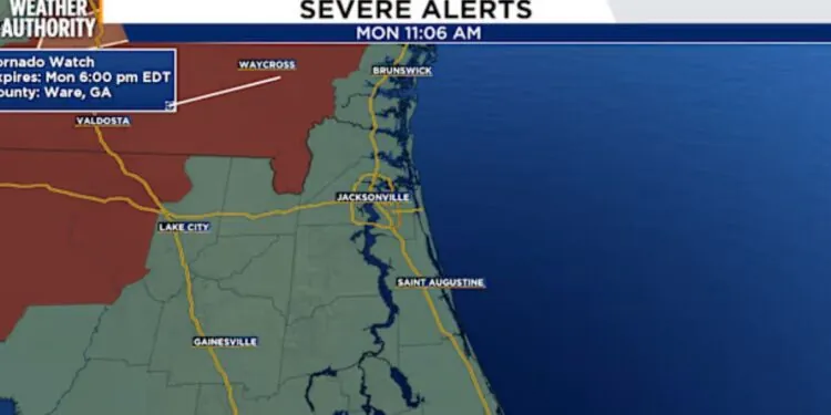 Tornado Watch Expires But Rain Continues Tonight