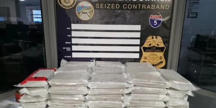 US Border Patrol Agents Seize More Than $1.2 Million in Drugs Across California and Texas