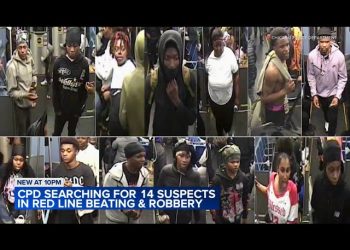 14 Suspects Wanted In Beating And Robbery Of Couple On CTA Red Line Downtown: Chicago Police